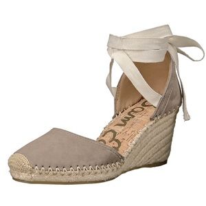 Sam Edelman Patsy Espadrille Wedge Tie-Up Sandal